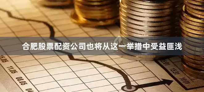 合肥股票配资公司也将从这一举措中受益匪浅