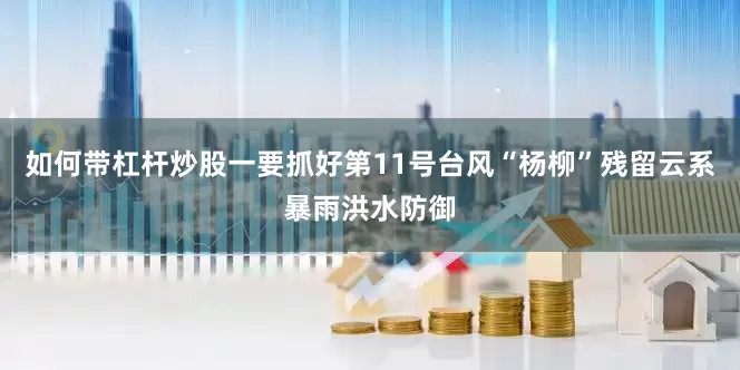如何带杠杆炒股一要抓好第11号台风“杨柳”残留云系暴雨洪水防御